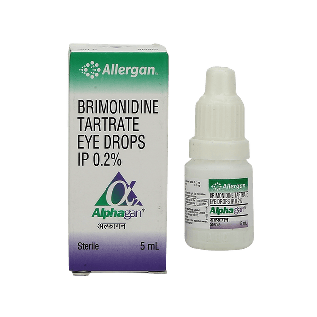 Alphagan Bottle of 5ml Eye Drops