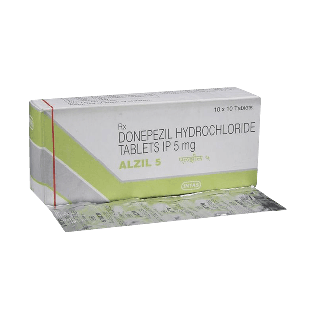 Alzil 5mg Strip Of 10 Tablets