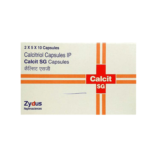 Calcit SG 0.25mcg Strip Of 10 Capsules
