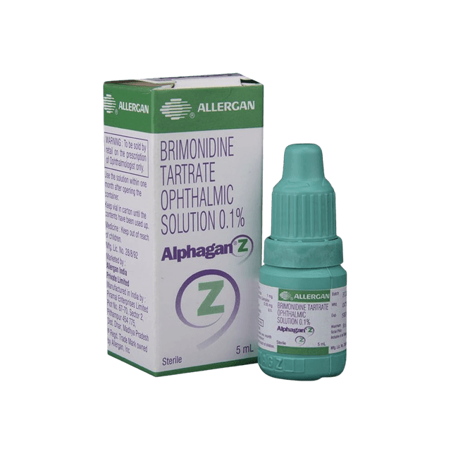 Alphagan Z Bottle Of 5ml Eye Drops