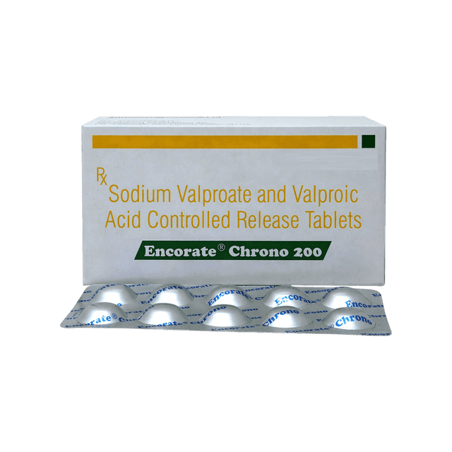Encorate Chrono 200mg Strip Of 10 Tablets