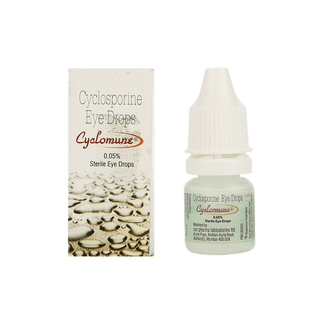 Cyclomune 0.05% Bottle Of 3ml Eye Drops