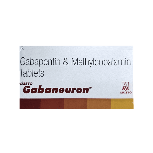 Gabaneuron 300mg/500mcg Strip Of 15 Tablets
