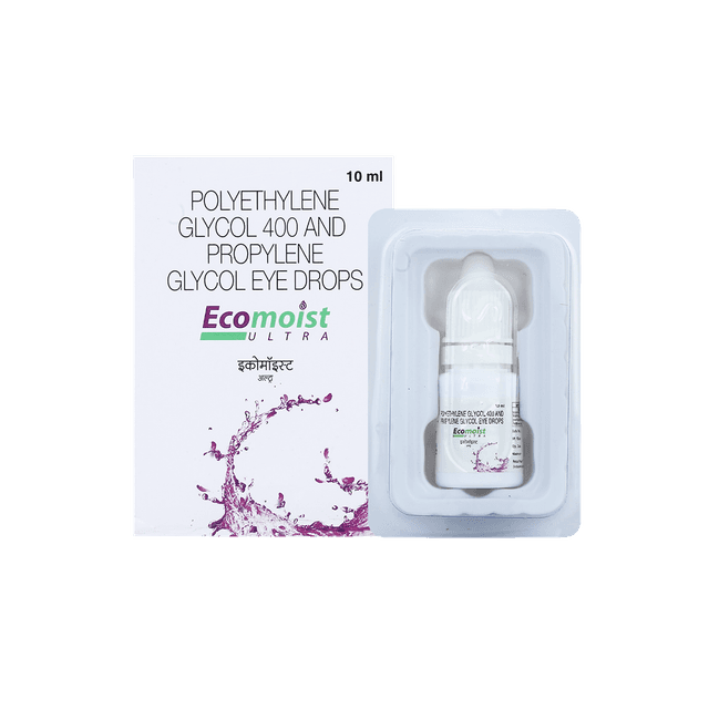 Ecomoist Ultra Bottle Of 10ml Eye Drops