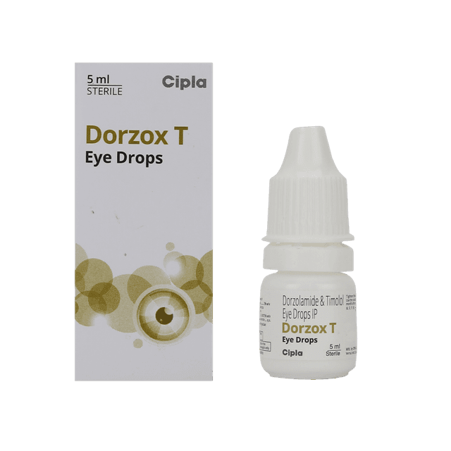 Dorzox T Bottle Of 5ml Eye Drops