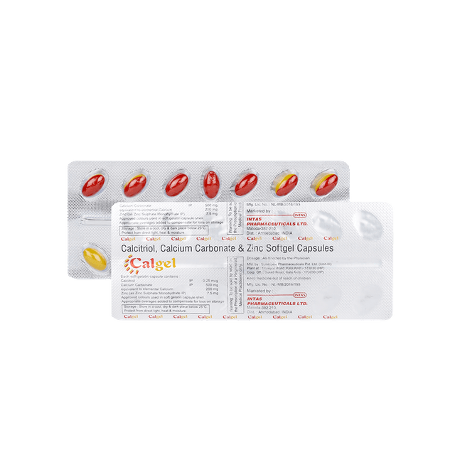 Calgel Strip Of 15 Capsules