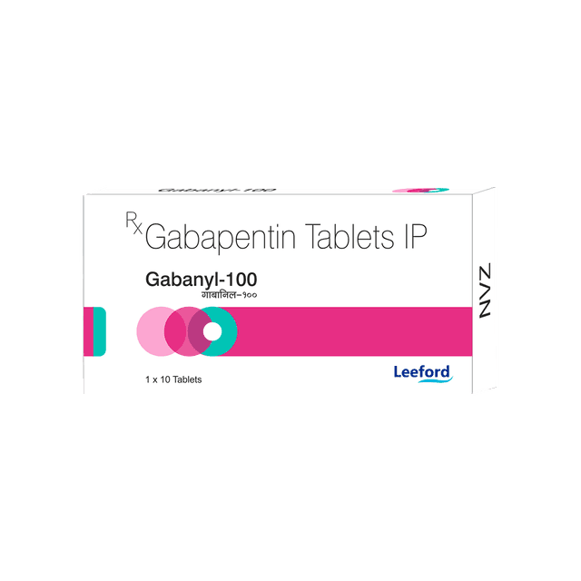 Gabanyl 100mg Strip of 10 Tablets