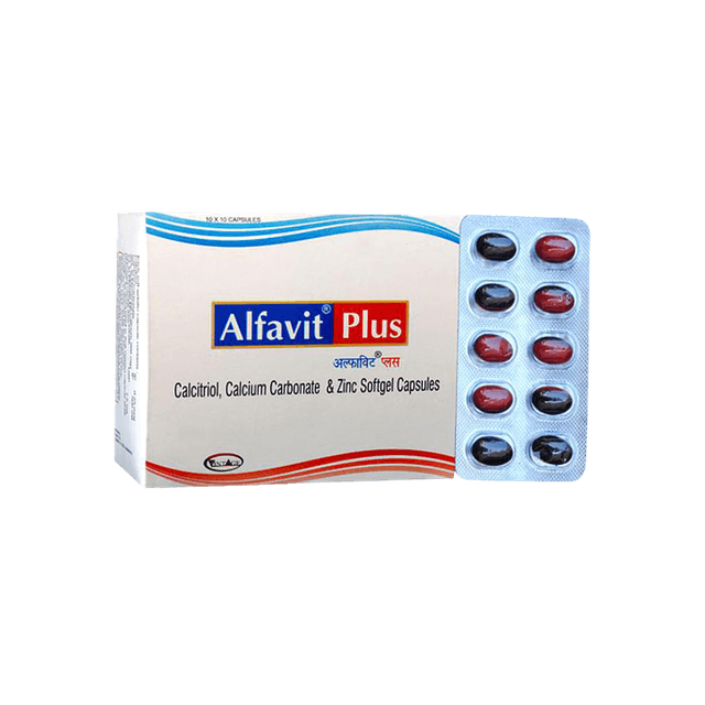 Alfavit Plus Strip of 10 Capsules