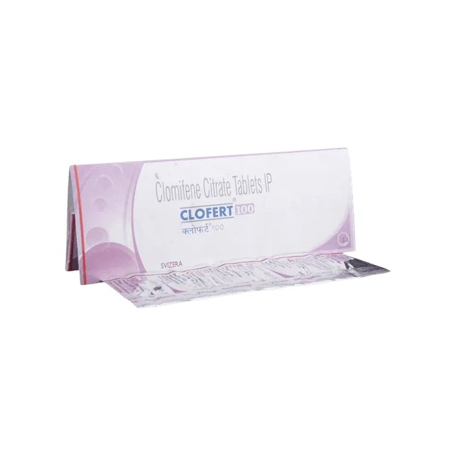 Clofert 100mg Strip of 5 Tablets