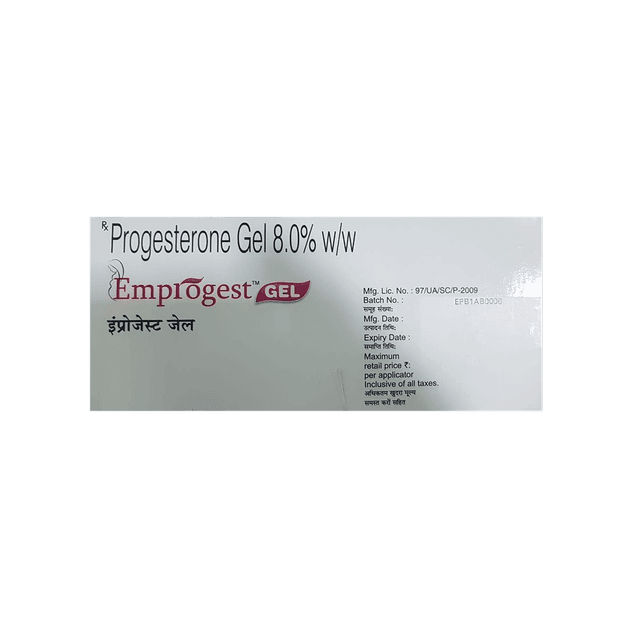 Emprogest 8 % Gel 1.125 gm