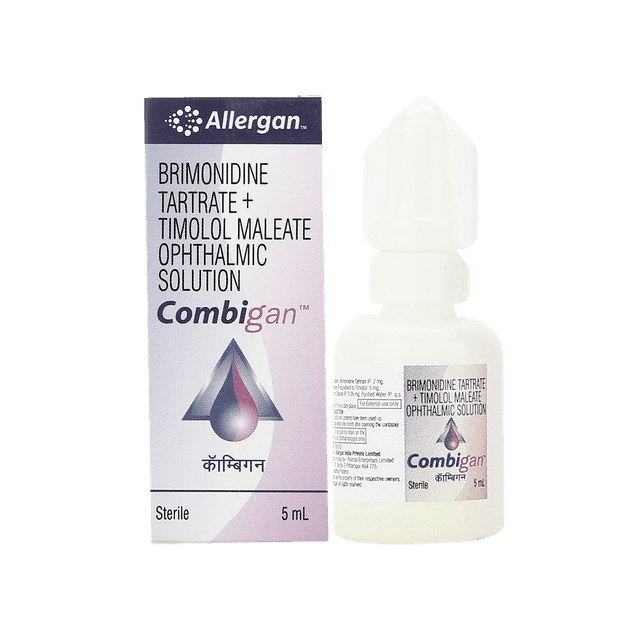 Combigan Bottle of 5ml Eye Drops