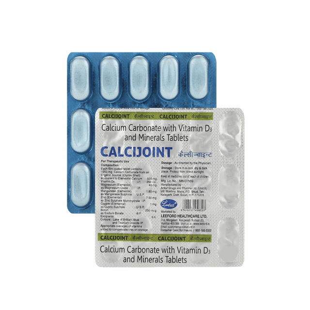 Calcijoint Strip of 15 Tablets