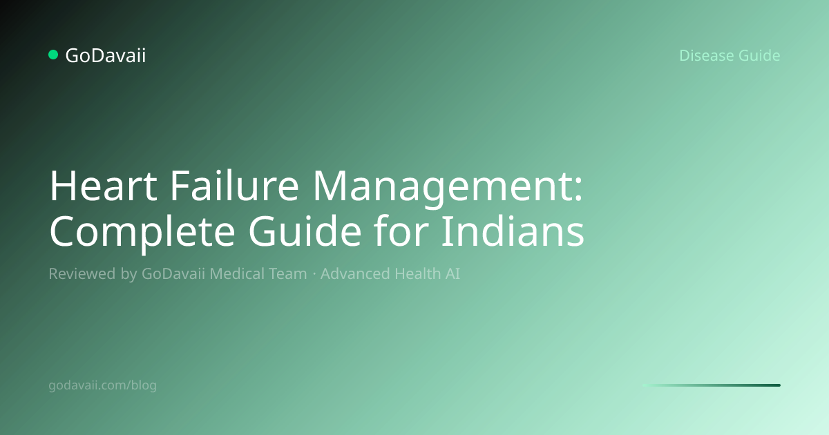 Heart Failure Management: Complete Guide for | GoDavaii