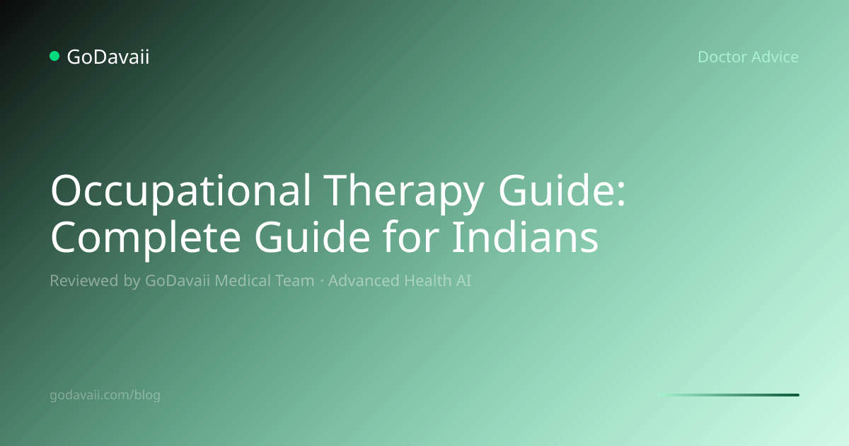 Occupational Therapy Guide: Complete Guide for | GoDavaii